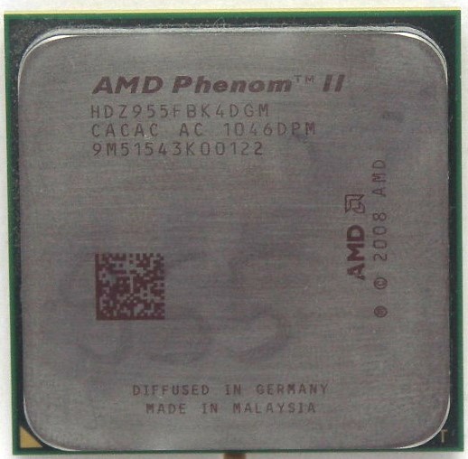 Процессор Socket-AM3 AMD Phenom II X4 955 3.2GHz HDZ955FBK4DGM CACAC AC "!"