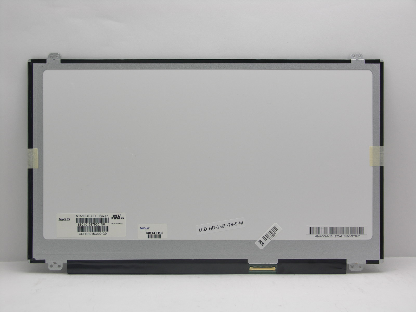 Матрица для ноутбука 15,6" 40pin LED 1366x768 Glade, N156BGE-L31, с ушами