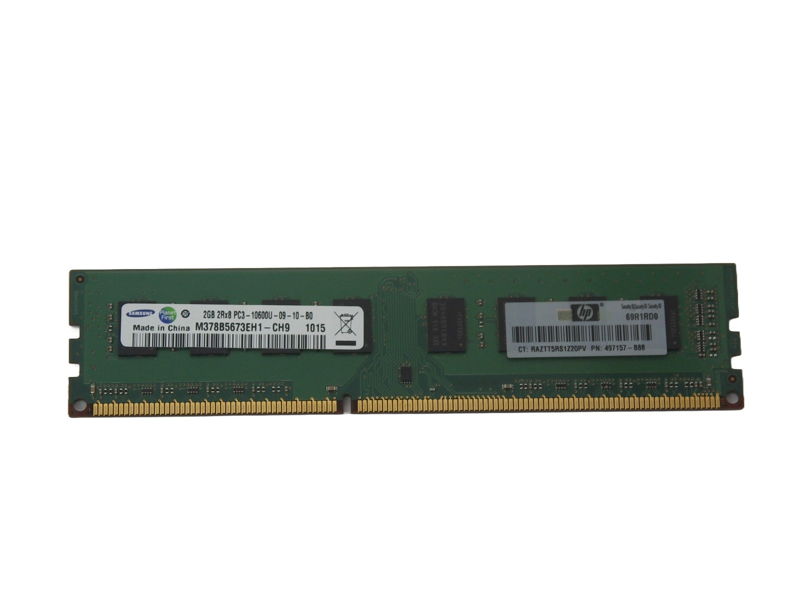 Оперативная память DIMM DDR3 2Gb 1333Mhz PC-10600 Samsung M378B5673EH1-CH9 "!"