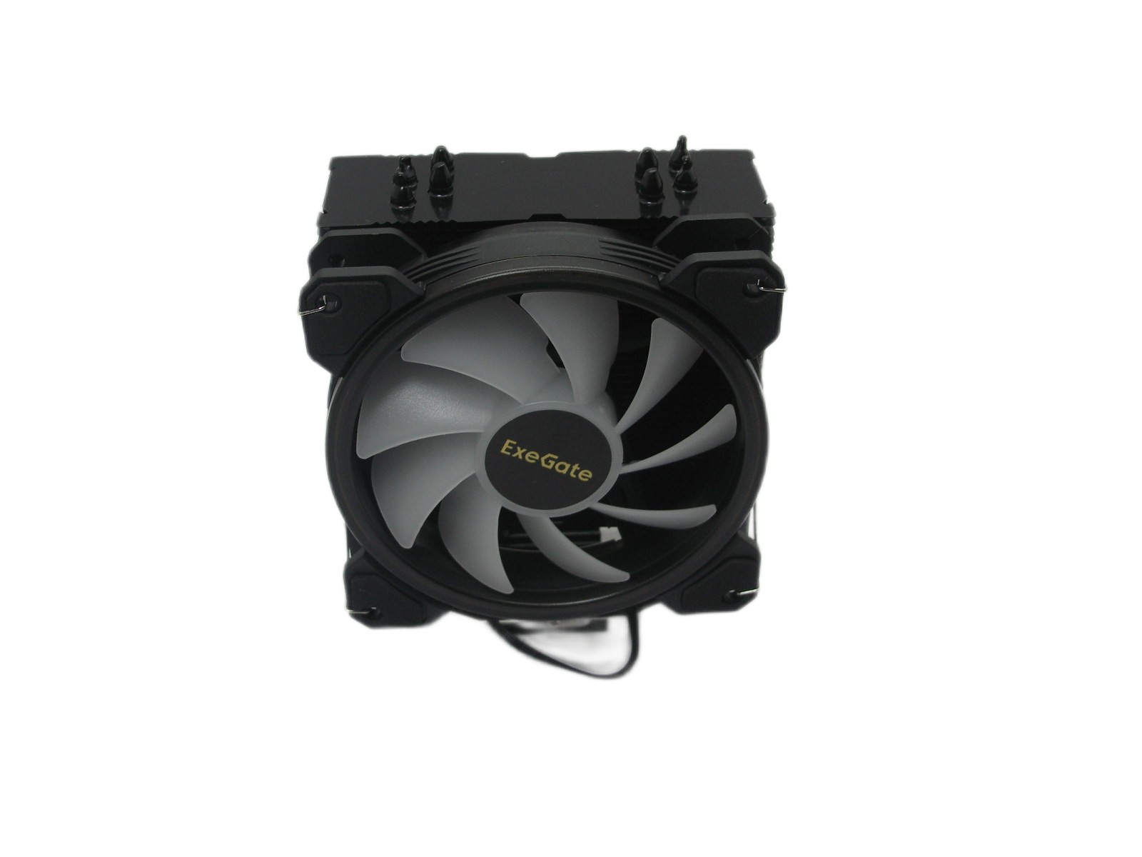 Кулер для процессора Exegate EXX400V2-PWM.RGB, 775/1200/1151/1156/1150/AM4/AM3, Al+Cu, 140W, EX293667RUS