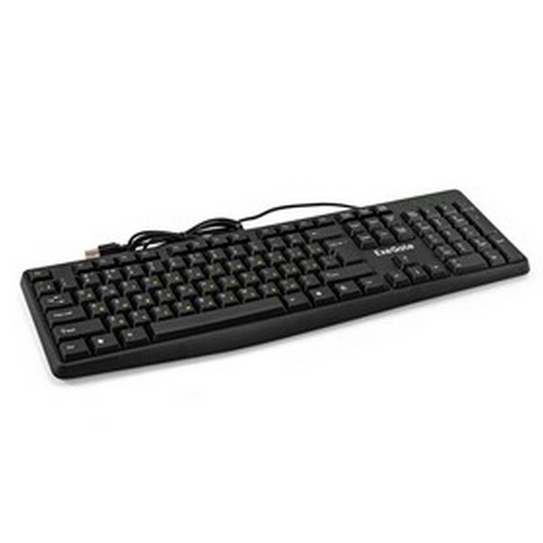Клавиатура Exegate K120, USB, чёрная EX301554RUS