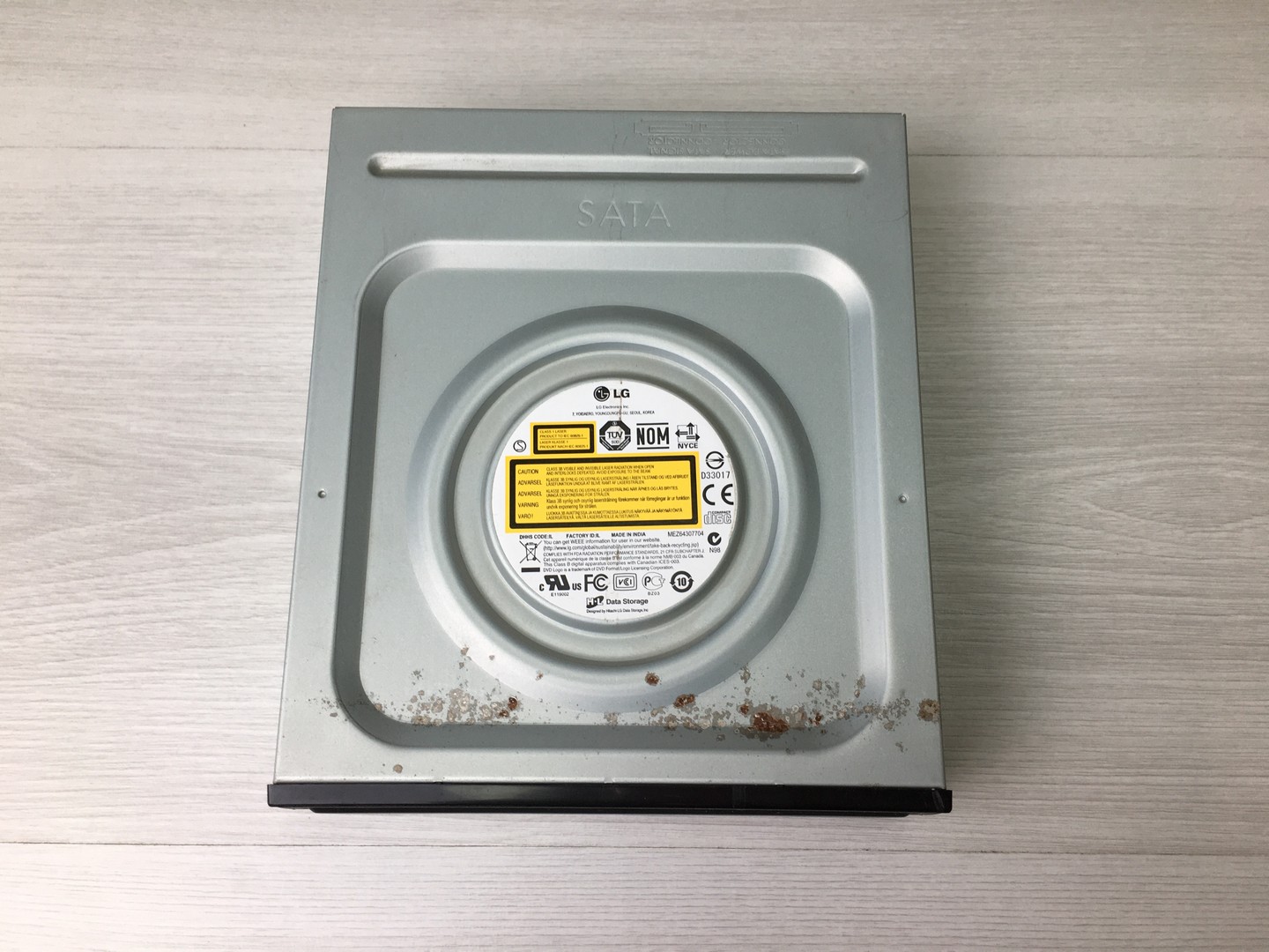 Оптический привод DVD ±R/RW CD-R/RW LG GH24NS95, SATA, черный "!"