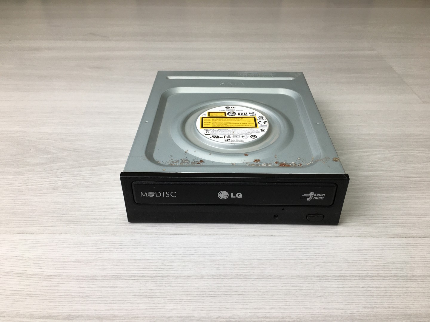 Оптический привод DVD ±R/RW CD-R/RW LG GH24NS95, SATA, черный "!"