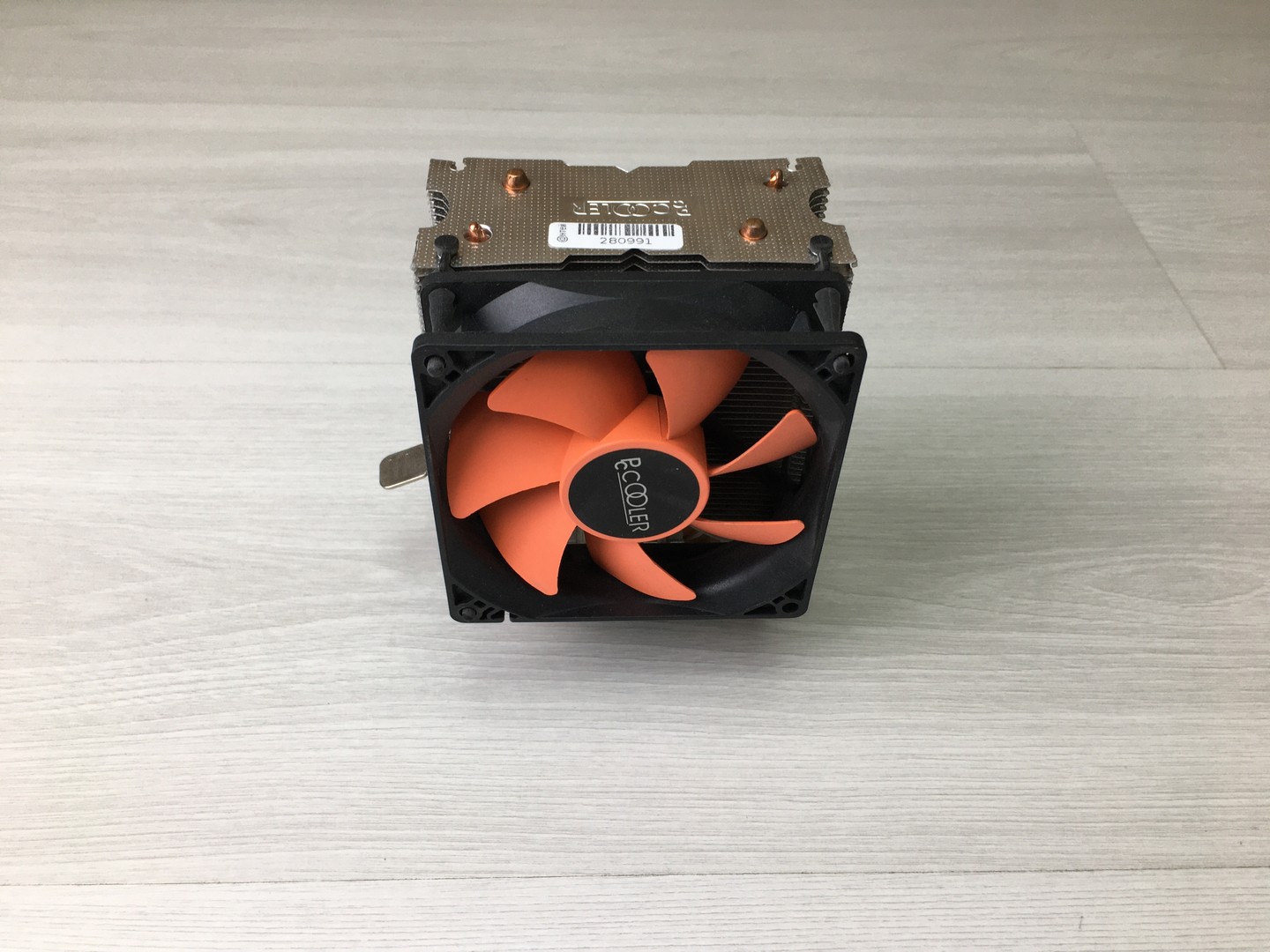 Кулер для процессора AMD, 2 тепловые трубки, 90мм вентилятор PC COOLER 280991 "!"