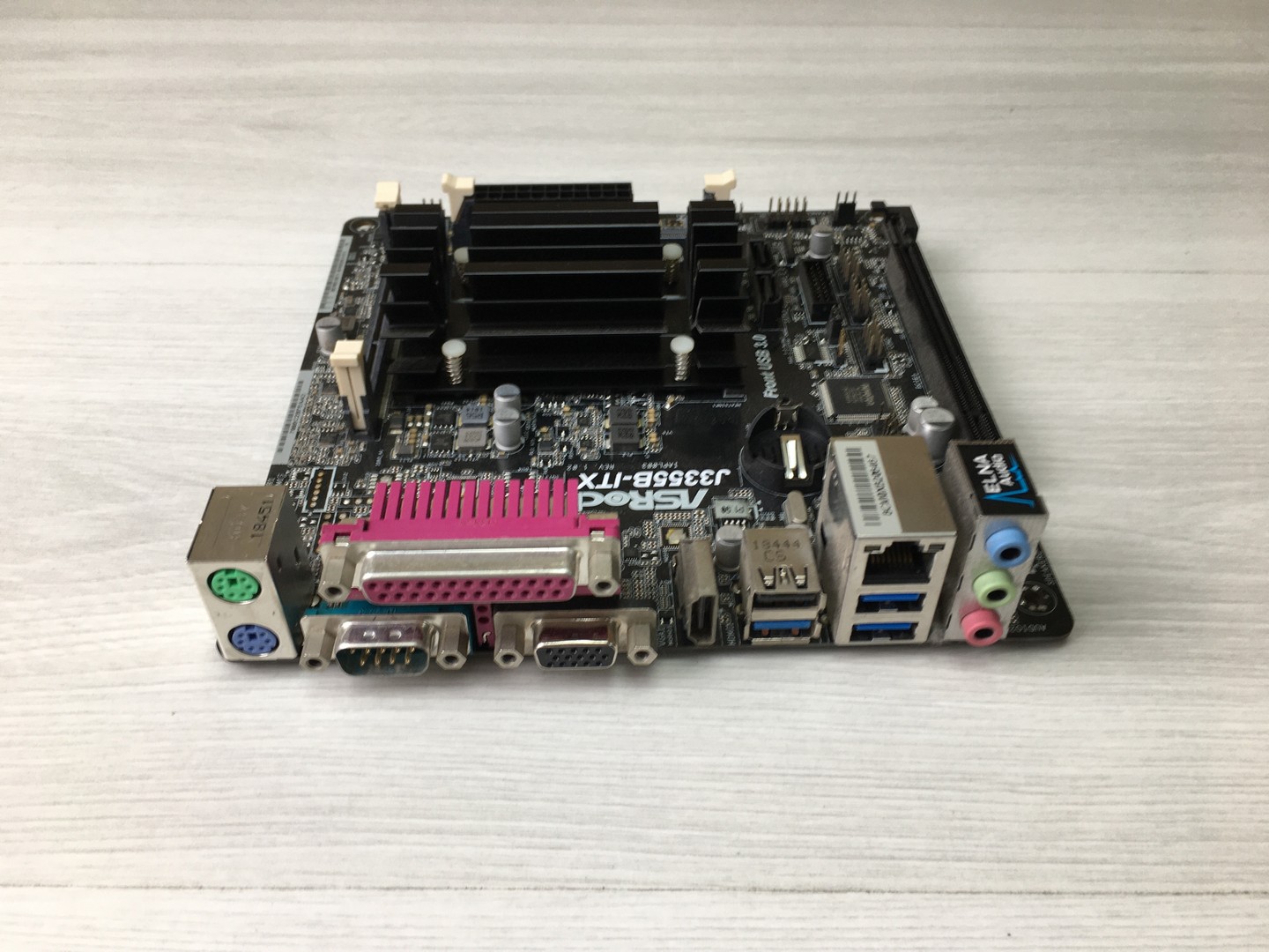 Мат. плата ASRock J3160M + процессор Intel Celeron J3160 SODIMM DDR3/DVI/HDMI/Sb/Lan mATX "!"