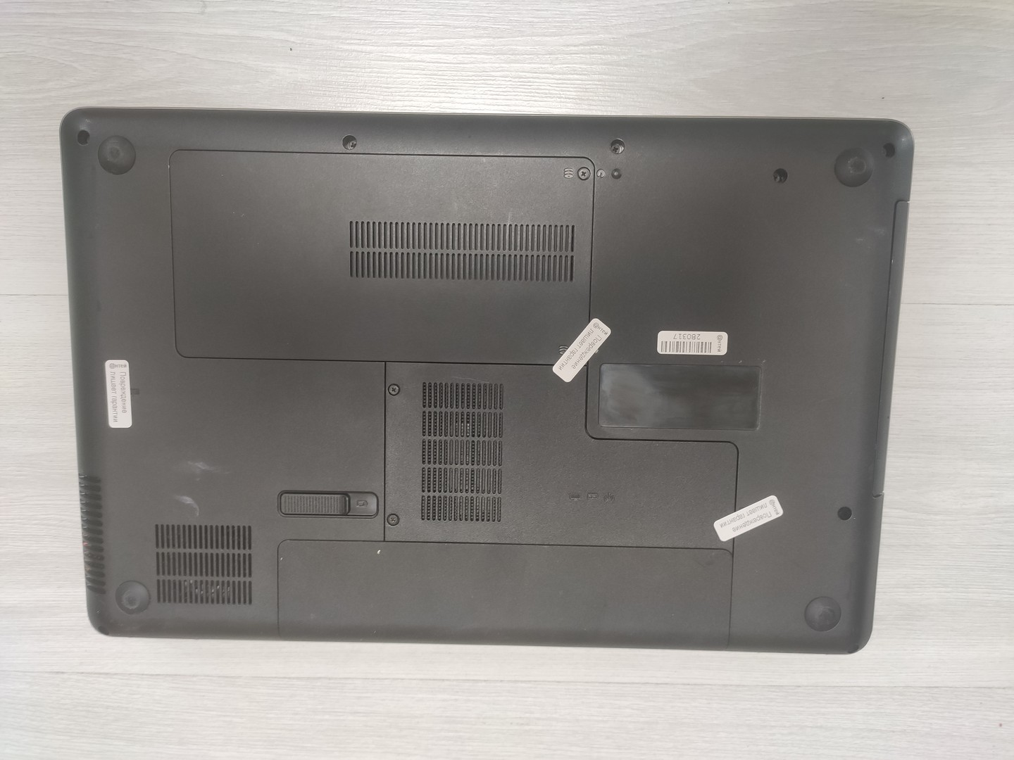 Ноутбук HP G62-120ER i3-330M 2,13GHz/8G/SSD120Gb/DVD-RW/WIFI/BT/Cam/Win10Pro 15,6", батарея 30мин "!"
