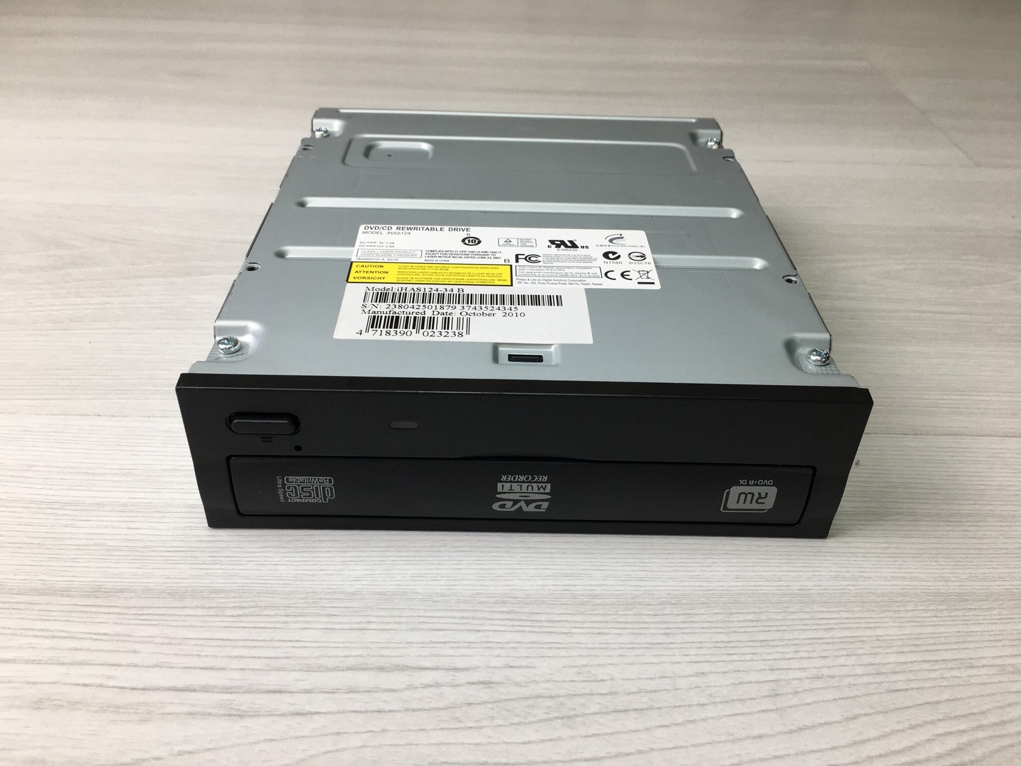 Оптический привод DVD ±R/RW CD-R/RW LiteOn iHAS124-34 B, SATA, черный "!"