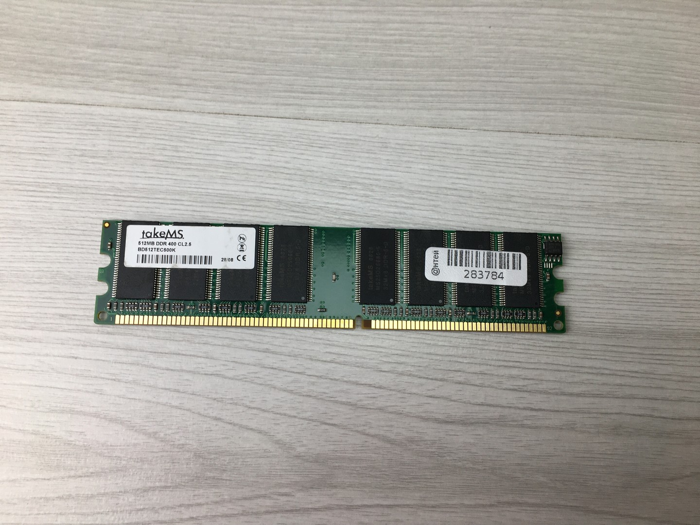 Оперативная память DIMM DDR1 512Mb PC-3200 TakeMS BD512TEC500K "!"