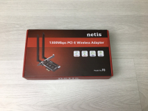 Сетевой Wi-Fi адаптер NETIS F0, Wi-Fi 2,4/5ГГц до 1300 Мбит/с, PCI-E