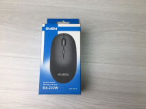 Мышь Sven RX-222W беспроводная black, USB
