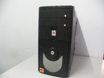 Корпус mATX без блока питания черный "!"