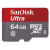 Карта памяти 64Gb, Secure Digital Card, micro, SanDisk Class 10 Ultra UHS-I SDXC 80/100Mb/s