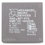 Процессор 486 AMD Am5x86-P75 AMD-X5-133ADW Malaysia 24544 керамика "!"
