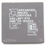 Процессор 486 AMD Am5x86-P75 AMD-X5-133ADZ Malaysia керамика "!"