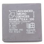 Процессор 486 AMD DX4-100 A80486DX4-100NV8T Malaysia 25253 керамика "!"