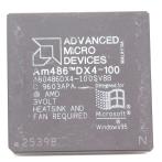 Процессор 486 AMD DX4-100 A80486DX4-100SV8B 25398 Malaysia керамика "!"