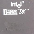 Процессор 486 Intel DX-33 A80486DX-33 SX729 Malaysia керамика "!"