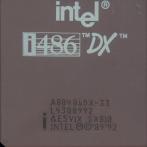 Процессор 486 Intel DX-33 A80486DX-33 SX810 Malaysia керамика "!"
