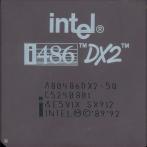 Процессор 486 Intel DX2-50 A80486DX2-50 SX912 USA,A4, керамика "!"