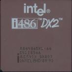 Процессор 486 Intel DX2-66 A80486DX2-66 SX807 USA,A4, керамика "!"