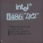 Процессор 486 Intel DX2-66 A80486DX2-66 SX911 Malay черный тыл керамика "!"