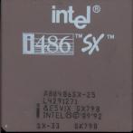 Процессор 486 Intel SX-25 A80486SX-25 SX798 factory remark to SX-33 SK798 Malay керамика "!"