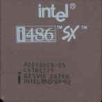 Процессор 486 Intel SX-25 A80486SX-25 SX798 Malay керамика "!"