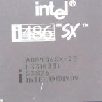 Процессор 486 Intel SX-25 A80486SX-25 SX826 Malay керамика нет 4х ног "!"