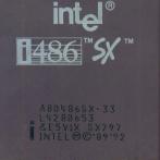 Процессор 486 Intel SX-33 A80486SX-33 SX797 Malay керамика "!"