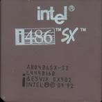 Процессор 486 Intel SX-33 A80486SX-33 SX902 Malay черный тыл керамика "!"