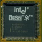 Процессор 486 Intel SX-33 KU80486SX-33 SX587 196-pin PGA "!"