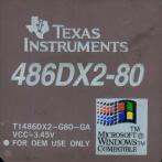 Процессор 486 Texas Instrument 486DX2-80 ti486dx2-g80-ga Taiwan "!"