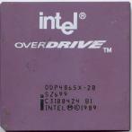 Процессор 486 Intel OverDrive ODP486SX-20 SZ699 40MHz A4,USA, керамика "!"