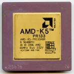 Процессор Socket-7 AMD K5 PR133 66MHz AMD-K5-PR133ABR Malay золото "!"
