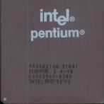 Процессор Socket-5,7 Intel Pentium 100MHz A80502100 SY007 Malaysia керамика "!"