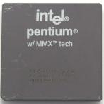 Процессор Socket-7 Intel Pentium-166MMX A80503166 SL27K Philippines керамика "!"