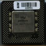 Процессор Socket-7 Intel Pentium-200MMX FV80503200 SL26J USA,A4, черный "!"