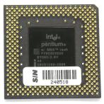Процессор Socket-7 Intel Pentium-200MMX FV80503200 SY060 USA,A4, черный "!"
