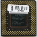 Процессор Socket-7 Intel Pentium-200MMX PB80503200 SL27J Malay черный "!"