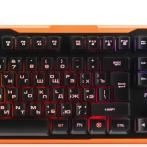Клавиатура Гарнизон GK-320G игровая, USB, black подсветка