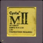 Процессор Socket-7 Cyrix MII-266GP 83Mhz золото "!"