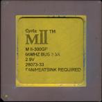 Процессор Socket-7 Cyrix MII-300GP 66Mhz USA золото маленькое лого "!"