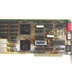 Видеокарта EGA/VGA Unitron U3969A-V3 Cirrus Logic CL-GD520A-32PC-C 256Kb?? ISA 8-bit "!"