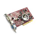 Видеокарта ATI Radeon 9550 128Mb AGP Sapphire V/D/VO красная без вентилятора "!"