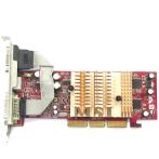 Видеокарта GeForce FX5200 128Mb MSI FX5200 - TD128LF AGP "!"