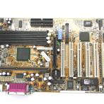 Материнская плата Slot-1 ASUS P3B-F rev 1.04 i440BX/4xSDRAM/AGP/6xPCI/ISA/noSound/ATX "!"