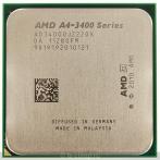 Процессор AMD A4-3400 2.7 GHz, S-FM1 2xCore/1M/VGA HD6410, Llano AD3400OJZ22HX "!"
