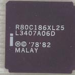Процессор Intel 186 R80C186XC25 "!"