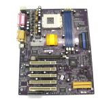 Материнская плата Socket-A EliteGroup K7VTA3, V3.1, VIA KT333/3xDDR/AGP/5xPCI/CNR/Sb/Lan ATX, без планки "!"