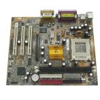 Мат. плата GigaByte S-370 GA-6IEM i815EP-B/SVGA/AGP/sb mATX дутые конденсаторы "!"